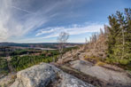 Nationalpark Harz. Ausblick vom Scharfenstein
