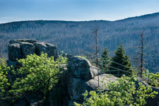 Nationalpark Harz. Obere Zeterklippe