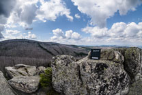 Nationalpark Harz. Mittlere Zeterklippe