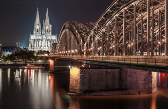 Köln. Hohenzollernbrücke