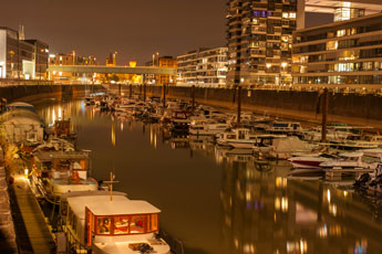 Rheinauhafen. Yachthafen