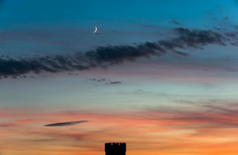 Zunehmender Mond