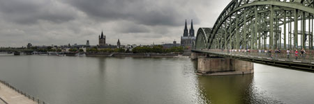 Köln. Hohenzollernbrücke