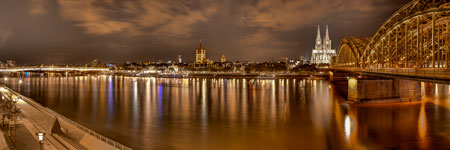 Köln. Hohenzollernbrücke