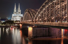 Köln. Hohenzollernbrücke