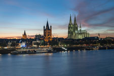 Köln. Altstadt Nord. Rathaus und Mikwe
