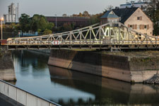 Köln. Deutzer Drehbrücke