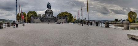 Koblenz. Deutsches Eck