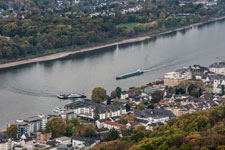 Siebengebirge. Rhein bei Königswinter