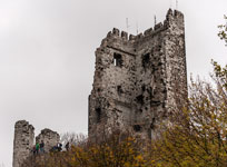 Siebengebirge. Burgruine Drachenfels