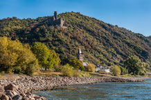 Eine Burgruine