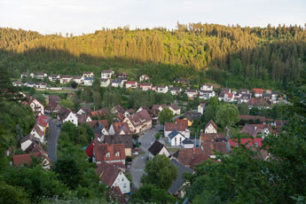Nordschwarzwald. Gündringen. Ausblick vom Ölberg