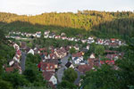 Nordschwarzwald. Gündringen. Ausblick vom Ölberg