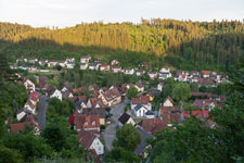 Nordschwarzwald. Gündringen. Ausblick vom Ölberg