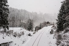 Nordschwarzwald. Gündringen. Nagoldtalbahn