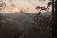 Nordschwarzwald. Gündringen. Sonnenuntergang