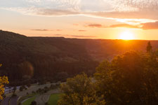 Nordschwarzwald. Nagold. Sonnenuntergang