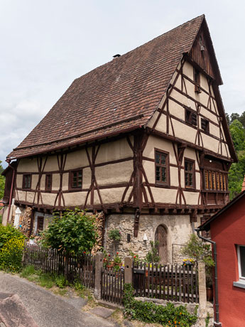 Nordschwarzwald. Horb. Ein Bauernhaus