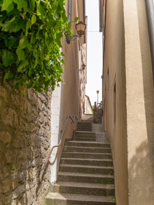 Nordschwarzwald. Horb. Eine Gasse