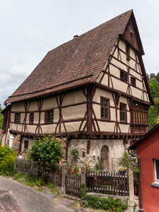 Nordschwarzwald. Horb. Ein Bauernhaus