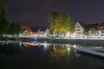 Nordschwarzwald. Abendliche Nagold