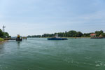 Am Rhein. Rheinfähre Plittersdorf–Seltz