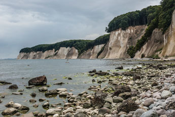 Halbinsel Jasmund. Kreidefelsen