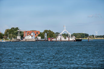 Insel Rügen. Wittower Fähre