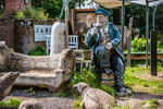 Kap Arkona. Seemann und Robbe