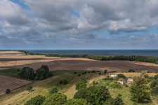 Kap Arkona. Ausblick vom größtem Leuchtturm