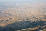 Nahe Thessaloniki. Blick aus der Luft