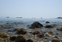 Halbinsel Kassandra. Polihorno. Strand