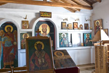 Halbinsel Kassandra. Kapelle Agios Nikolaus
