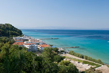 Halbinsel Kassandra. Ortschaft Kallithea