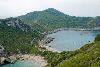 Porto Timoni. Zwillings-Bucht
