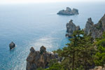 Paleokastritsa. Ufer