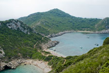 Porto Timoni. Zwillings-Bucht