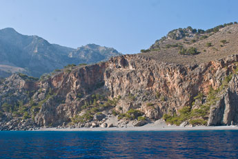 Küste zwischen Agia Roumeli und Paleohora