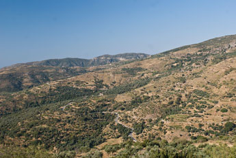 Unterwegs: Paleochora - Omalos. Berge