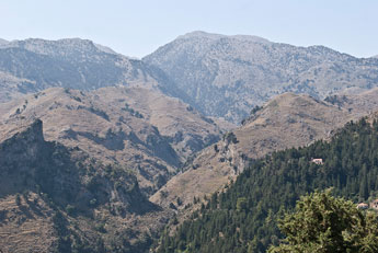 Kreta. Berge