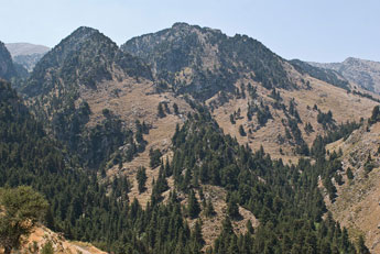 Kreta. Berge