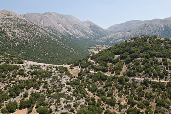 Kreta. Berge