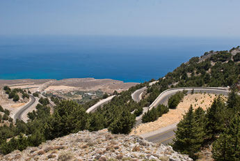Serpentine zum Chora Sfakion
