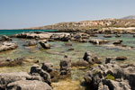 Blick von Insel Elafonisi