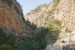 Schlucht Agia-Irini. Blick nach Süden