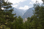 Samaria-Schlucht. Berge