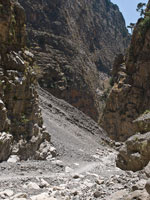 Samaria-Schlucht
