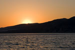 Paleochora. Sonnenuntergang