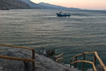 Bucht vor Felsenschlucht Kourtaliotiko