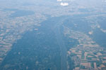 Blick von Flugzeug